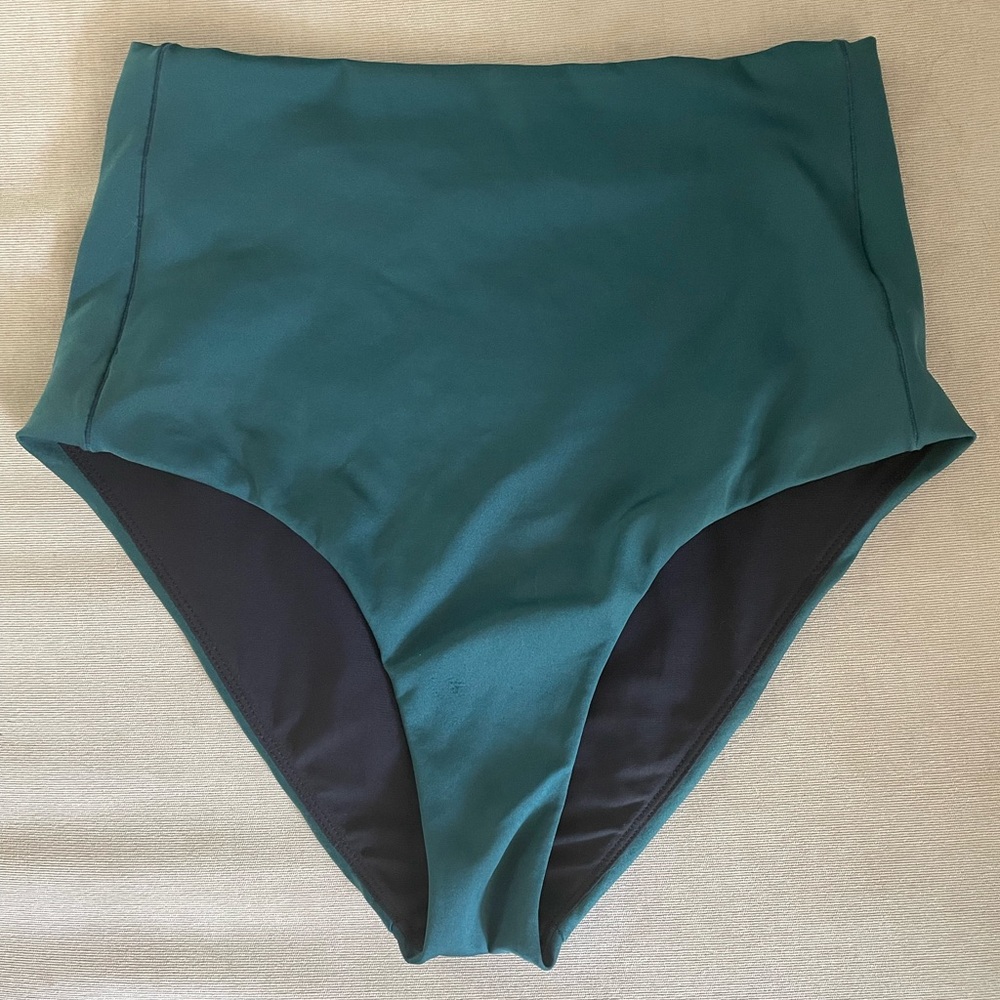 Left On Friday Hi Tide Bottom - Deep Teal - Medium